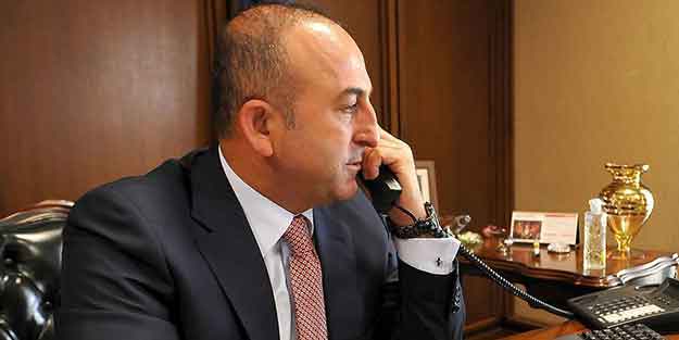 Bakan Çavuşoğlu'ndan telefon trafiği