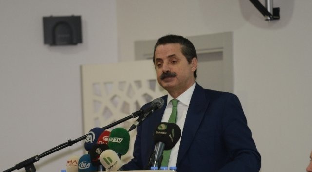 Bakan Çelik’ten Bursaspor’a tam destek