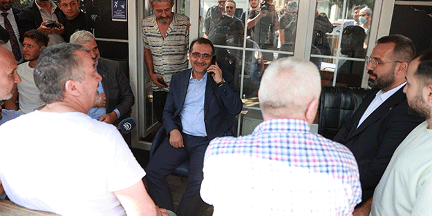 Bakan Dönmez vatandaşa taksi gönderdi