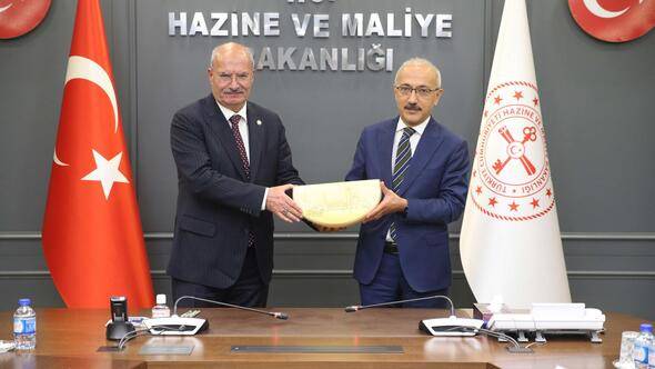 Bakan Elvan, ATO heyetini kabul etti
