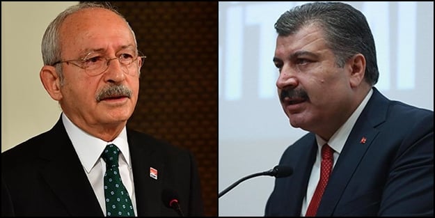 Bakan Fahrettin Koca'dan Kılıçdaroğlu'na başsağlığı