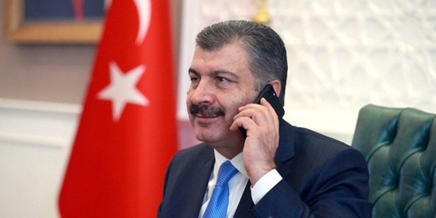 Bakan Fahrettin Koca'dan kritik görüşme