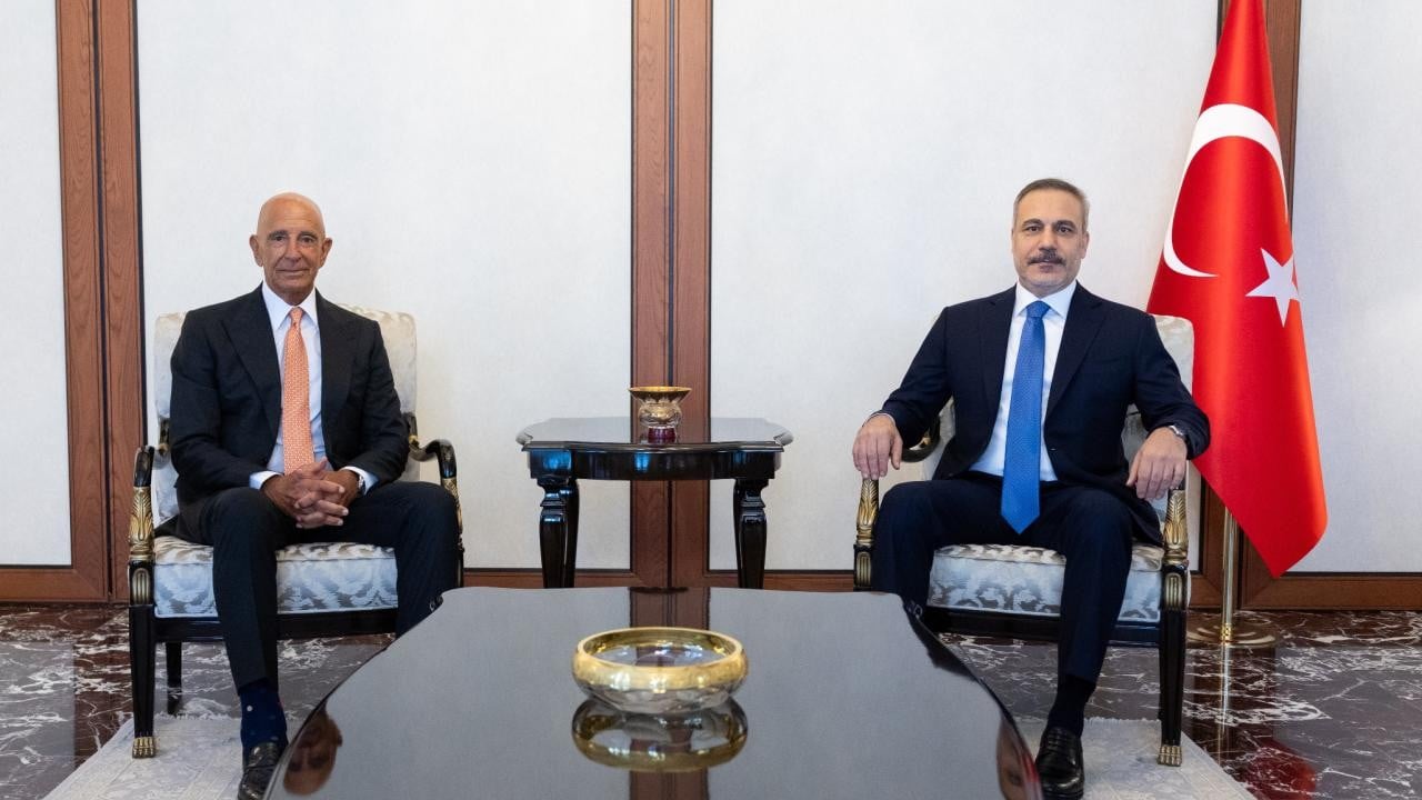 Bakan Fidan, ABD'nin Ankara Büyükelçisi Barrack'ı kabul etti