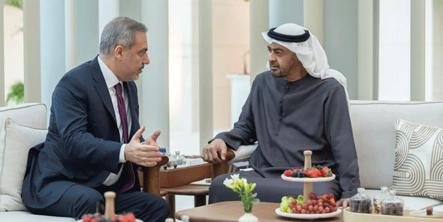Bakan Fidan, Al Nahyan ile görüştü