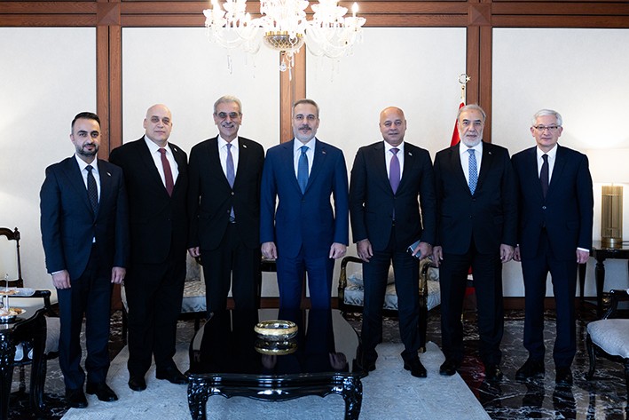 Bakan Fidan Ali Şaas’ı kabul etti