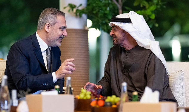 Bakan Fidan BAE yolcusu