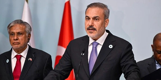 Bakan Fidan: Gazze'deki katliamın durması için bir kez daha ilan ediyoruz diyerek dünyaya duyurdu