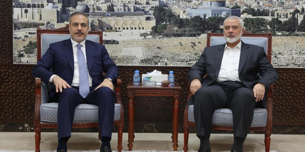 Bakan Fidan, Haniye ile görüştü