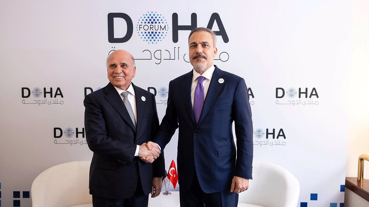 Bakan Fidan, Iraklı mevkidaşıyla Doha'da buluştu!