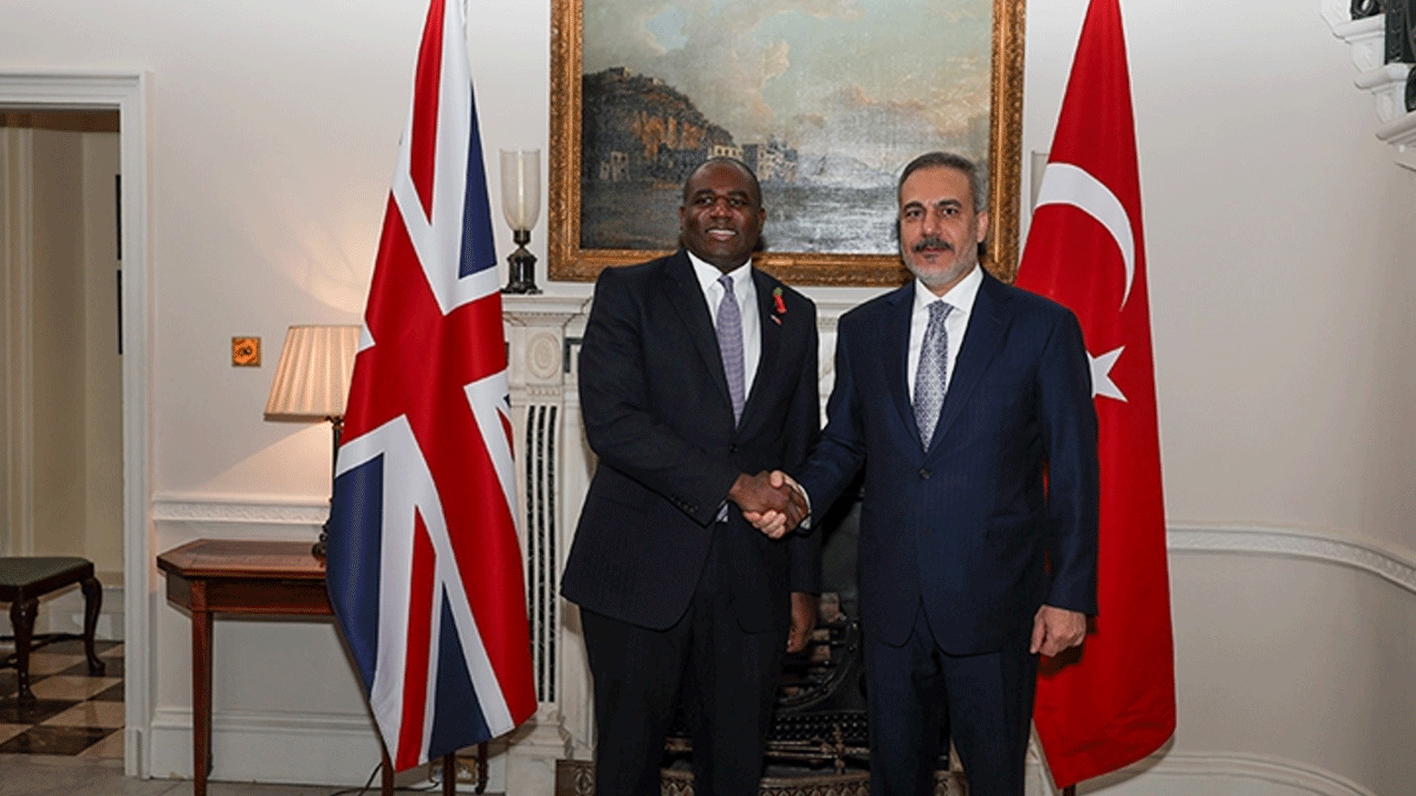 Bakan Fidan, Lammy ile görüştü