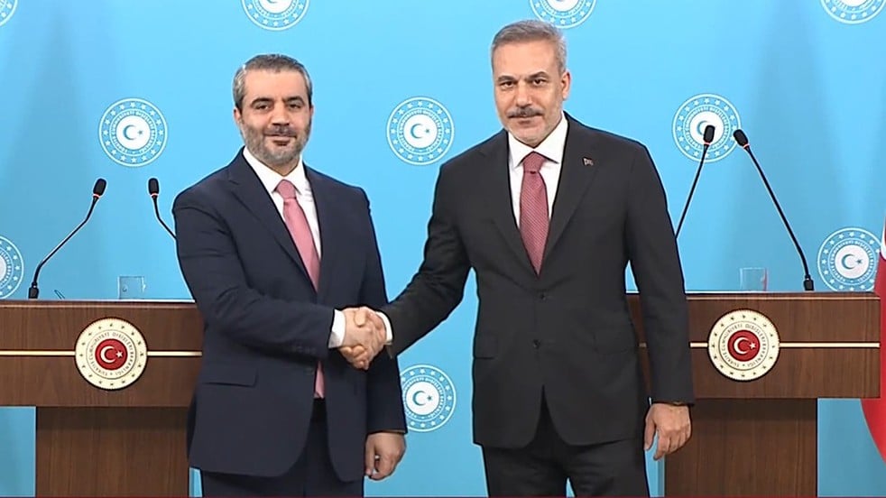 Bakan Fidan, Şeybani ile ortak basın toplantısı düzenledi: Suriye ile aramızda ortak bir gelecek var