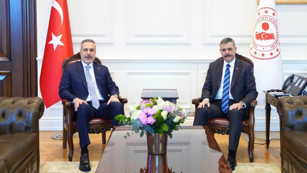 Bakan Fidan’dan Bakan Çiftçi’ye "hayırlı olsun" ziyareti