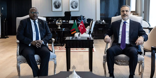 Bakan Fidan, Haimbe ile görüştü