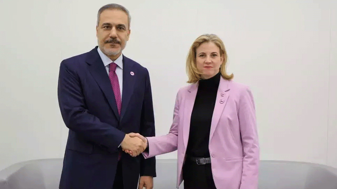 Bakan Hakan Fidan, Meinl-Reisinger ile görüştü