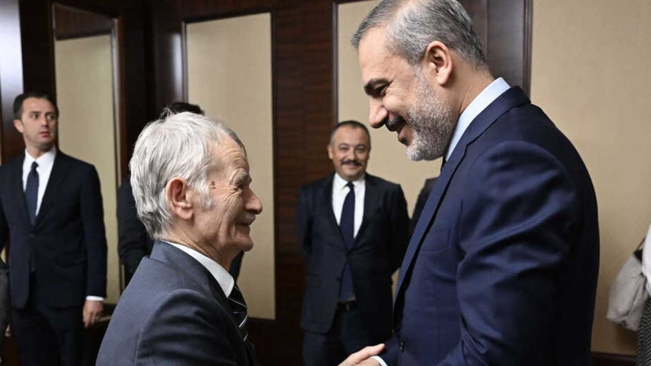 Bakan Hakan Fidan, Mustafa Kırımoğlu ile görüştü
