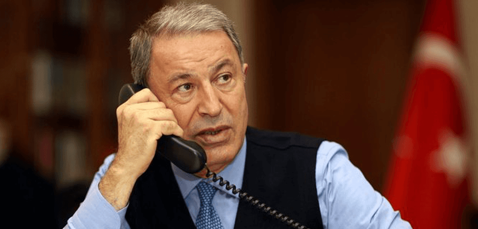 İki ülke arasında kritik görüşme: Bakan Hulusi Akar, ABD’li mevkidaşıyla telefonda görüştü