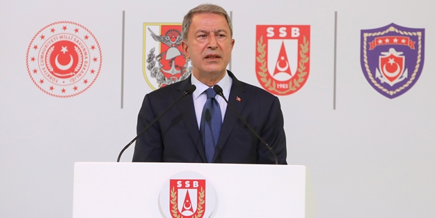 Bakan Hulusi Akar'dan çok net 