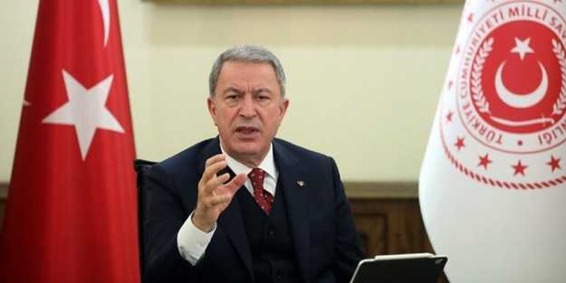 Bakan Hulusi Akar'dan Yunan paçavrasına çok sert tepki