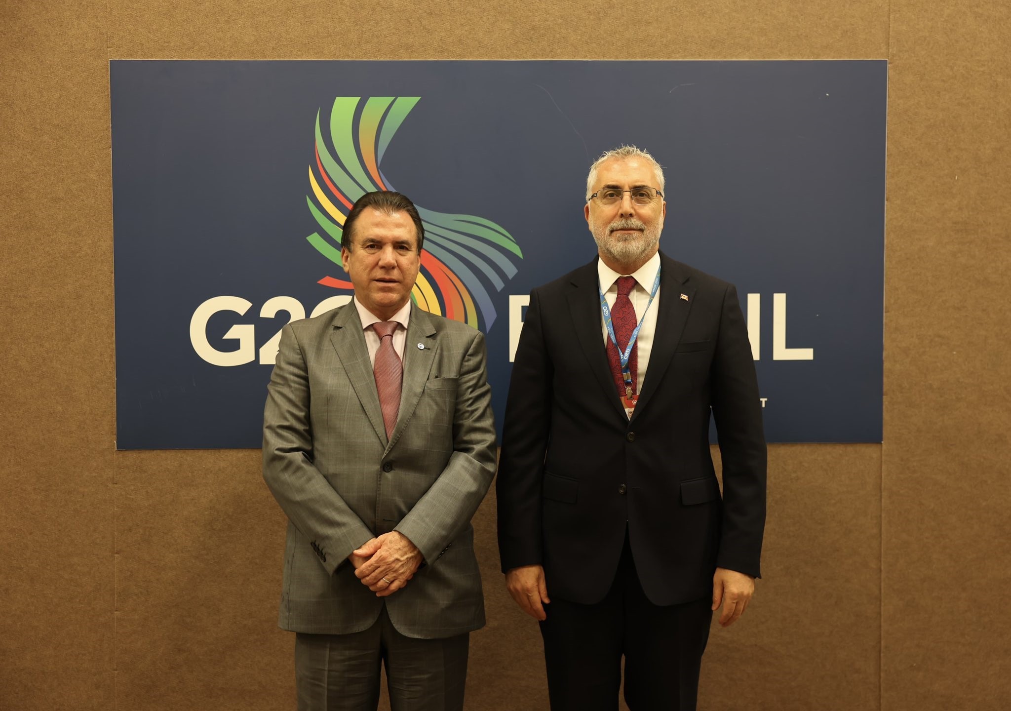 Bakan Işıkhan Brezilya Çalışma Bakanı Luiz Marinho ile görüştü