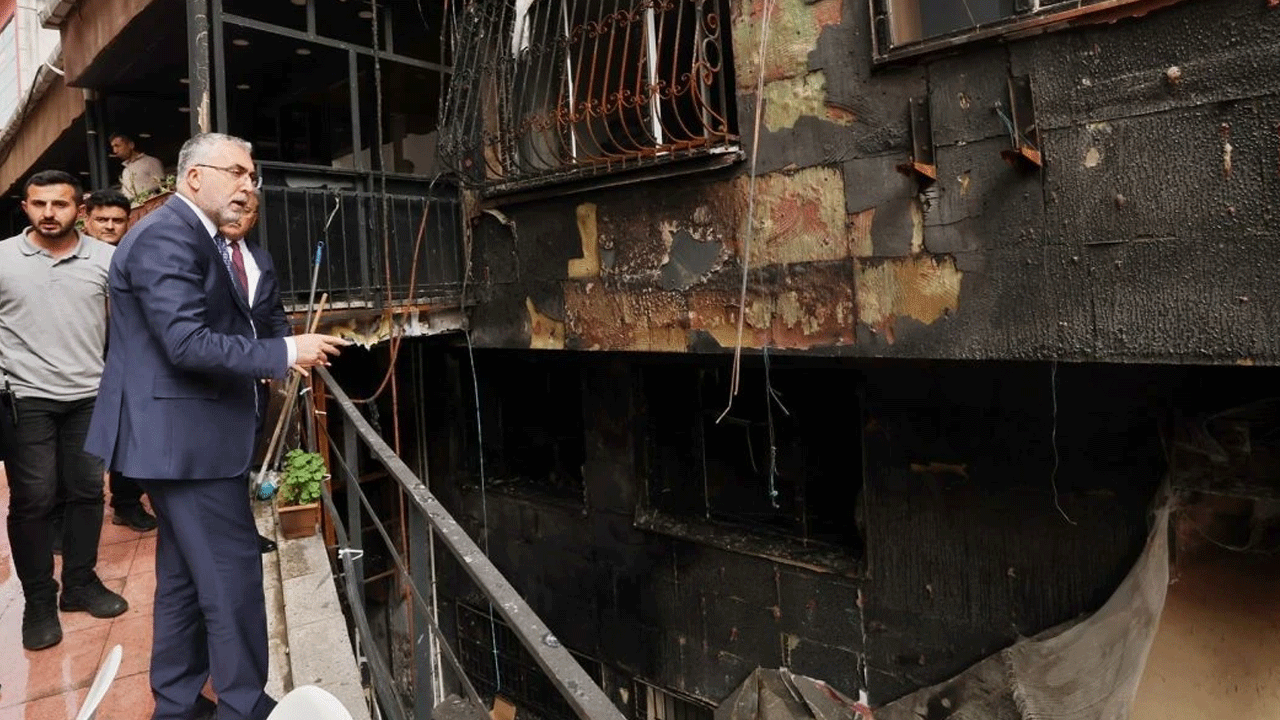 Bakan Işıkhan'dan Beşiktaş faciası mesajı