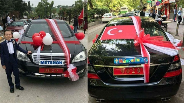 Bakanın aracı 'sünnet arabası' oldu!