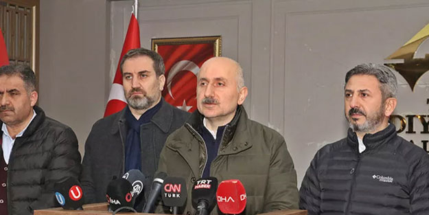 Bakan Karaismailoğlu Adıyaman'daki son durumu paylaştı