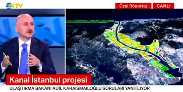 Bakan Karaismailoğlu ilk kez paylaştı! 'Kanal İstanbul' açıklaması