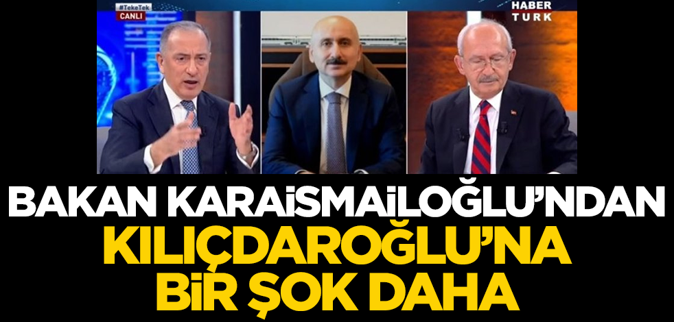 Bakan Karaismailoğlu'ndan Kılıçdaroğlu'na dava