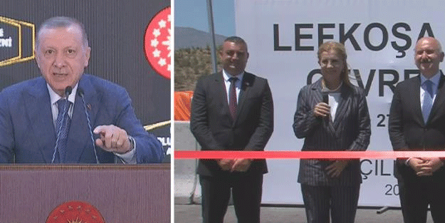 Bakanlardan söz alan Erdoğan salona seslendi: Siz de şahit olun