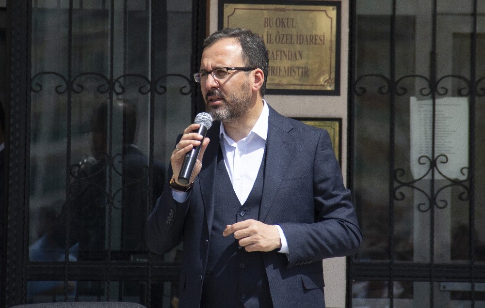 Bakan Kasapoğlu: 