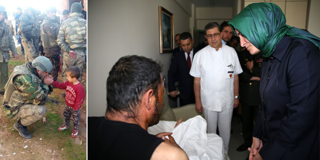 Bakan'dan Binbaşı'ya: Ne güzel yüreklisiniz