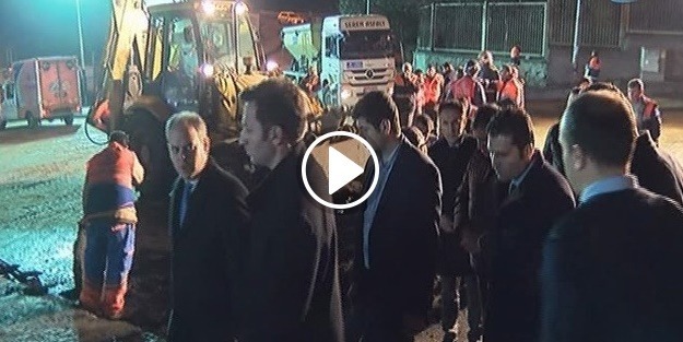 Bakan Kılıç patlama bölgesinde incelemede bulundu