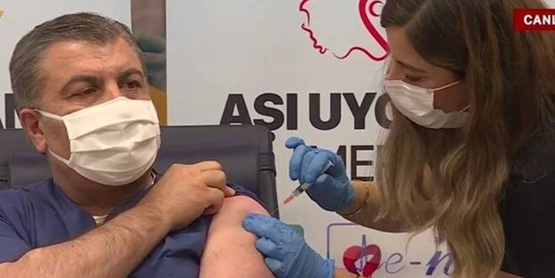 Bakan Koca Turkovac aşısı oldu! Flaş açıklama: Yarından itibaren...