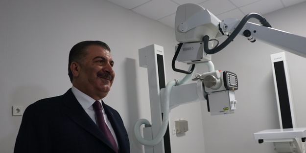 Bakan Koca'dan Defne Devlet Hastanesine ziyaret