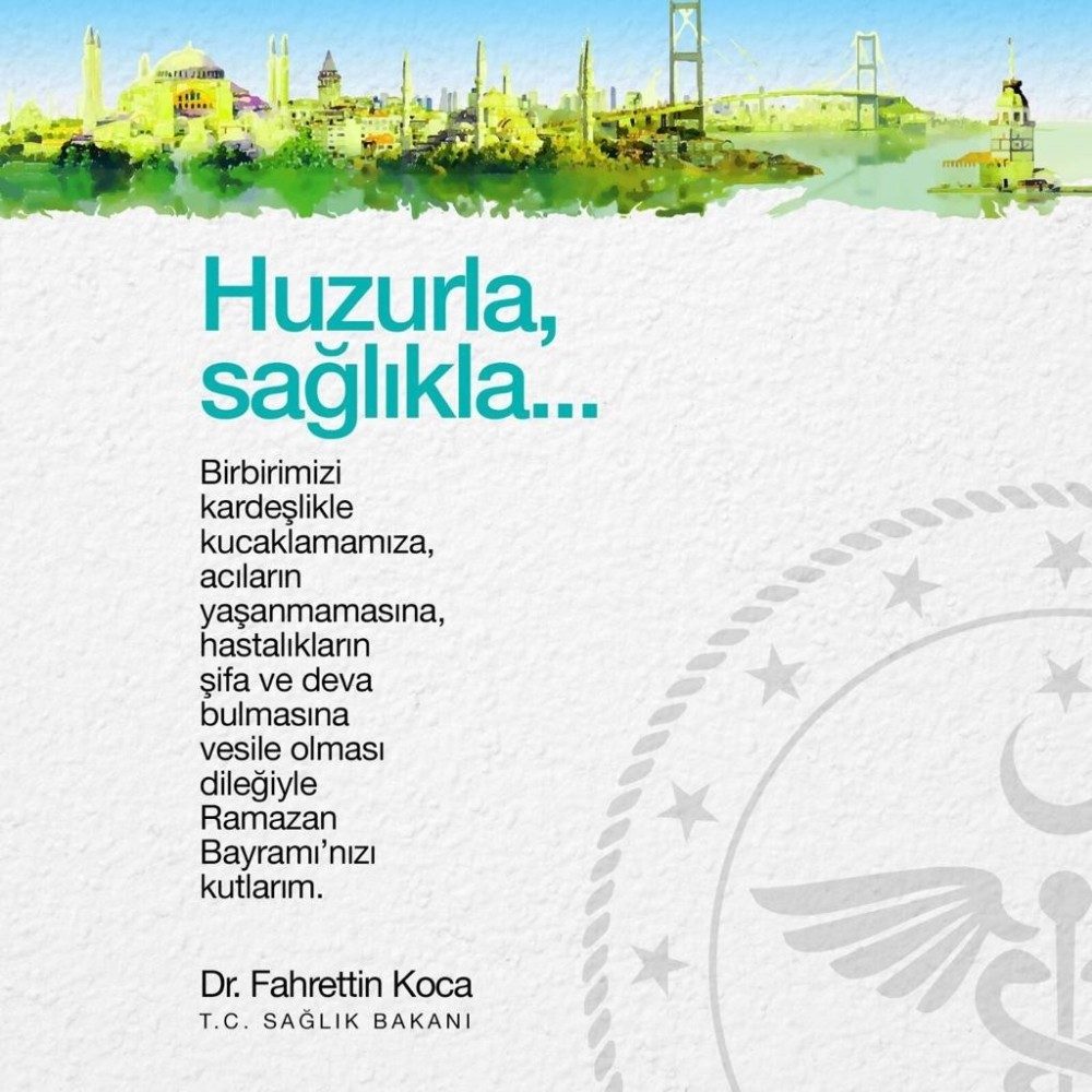 Bakan Koca’dan Ramazan Bayramı mesajı 