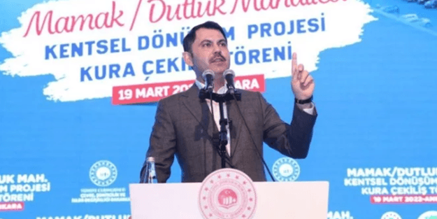 Bakan Kurum açıkladı: Kentsel dönüşüme girmemiş tek bina kalmayacak