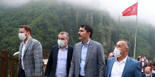 Bakan Kurum Ayder'de! 'Süreç başlayacak'