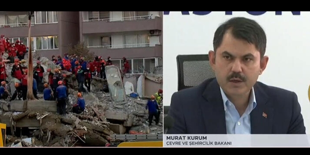 Bakan canlı yayında açıkladı! İzmir'den acı haber