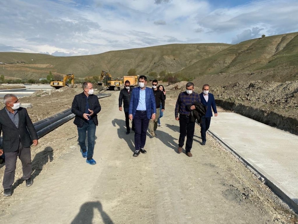 Bakan Kurum İmrahor Vadisi çalışmalarını yerinde inceledi 