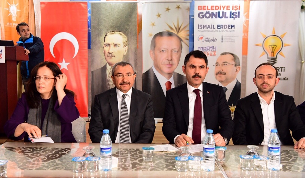 Bakan Kurum: İsmail Erdem’in tüm projelerinin arkasındayız