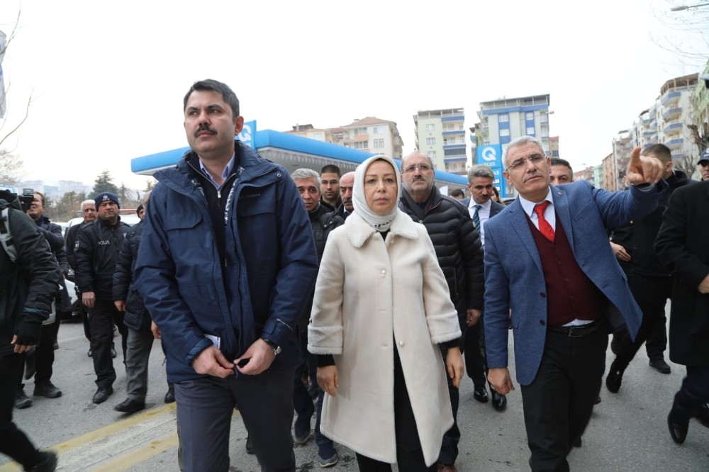 Bakan Kurum Malatya’da incelemelerde bulundu 