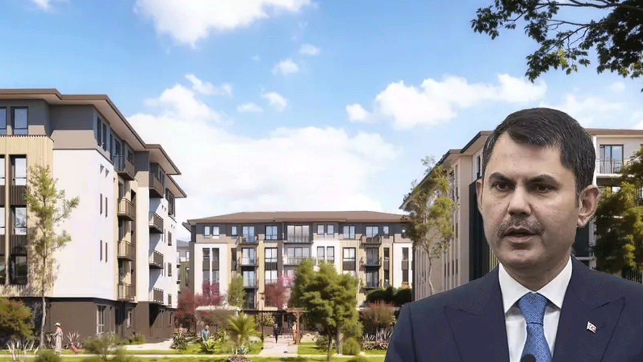 Bakan Kurum paylaştı: İşte 500 bin konut projesinin tüm detayları...