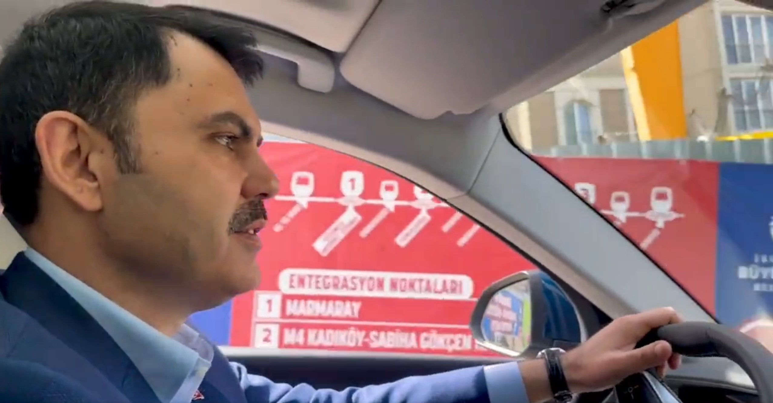 Bakan Kurum Togg'la turladı