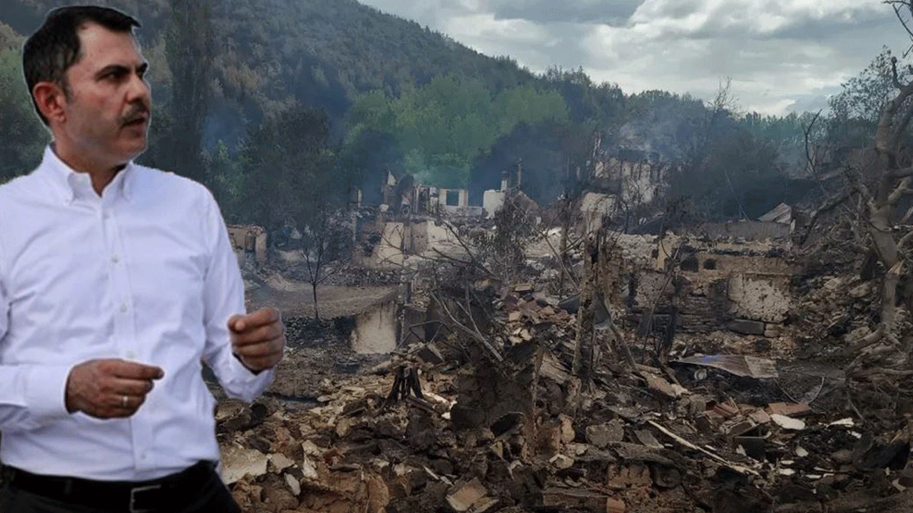 Bakan Kurum’dan gönüllere su serpen açıklama: Orman yangını mağdurlarına mesaj var!