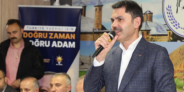 Bakan Kurum'dan İmamoğlu'nun provokasyonuna tepki: Erzurumlu 14 Mayıs'ta gereken cevabı verir