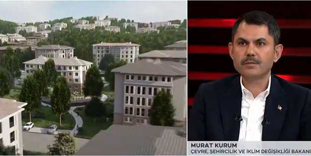 Bakan Kurum'dan İstanbul'a yeni uydu kent müjdesi