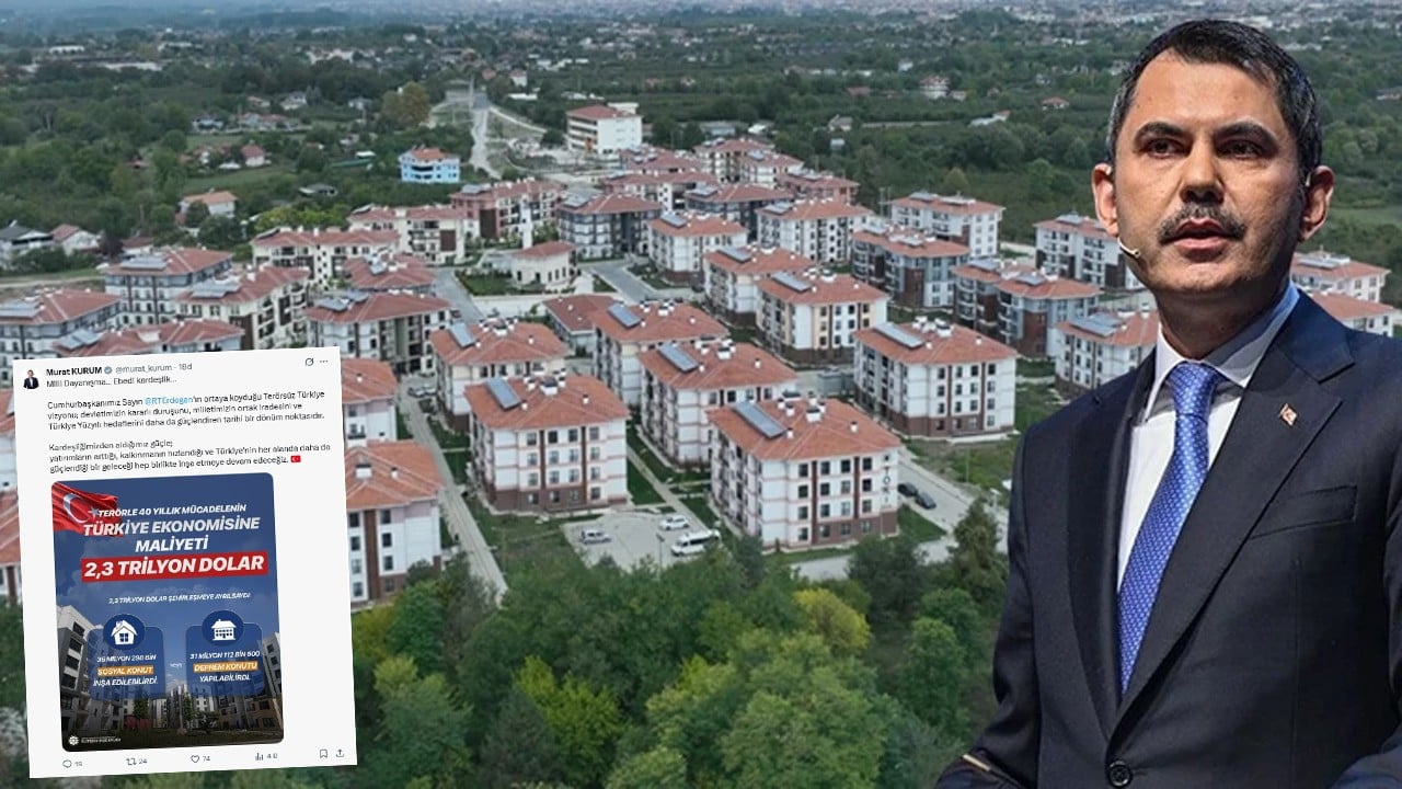Bakan Kurum'dan "Milli Dayanışma" paylaşımı Terörsüz Türkiye tarihi bir dönüm noktasıdır