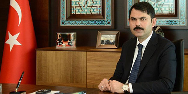 Bakan Kurum'dan tebrik