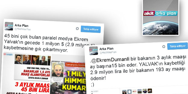 Bakan maaşlarına takan Paralel'e kumarbaz Ekrem Yalvak'lı kapak