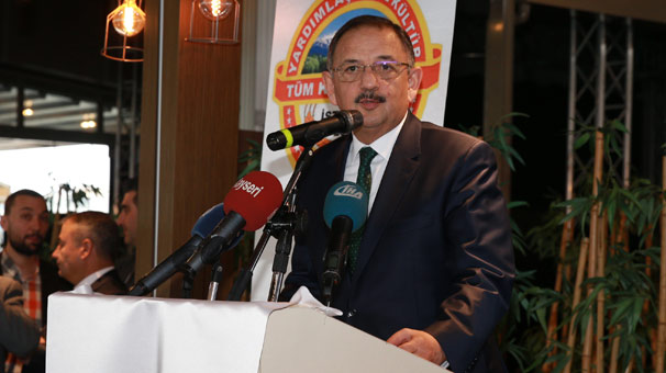 Bakan Mehmet Özhaseki: 26 bin yeni konuta başladık,çoğu biten evleri teslim ediyoruz